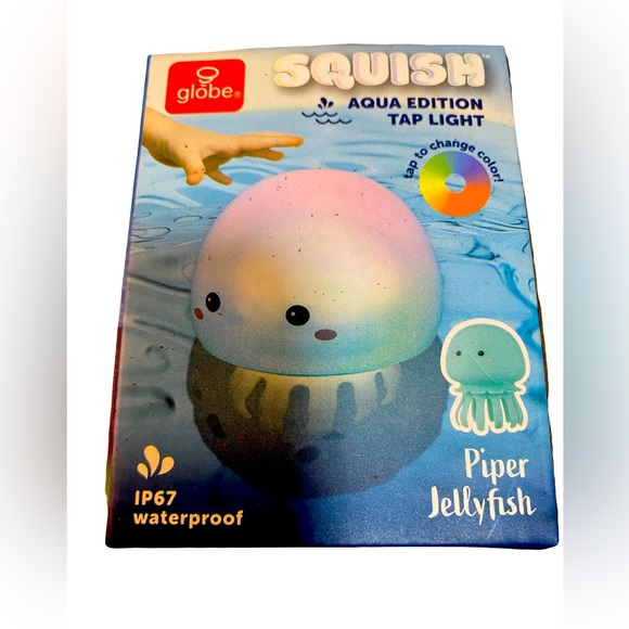 Globe Other Squish Aqua Edition Tap Light Piper The Jellyfish Nib